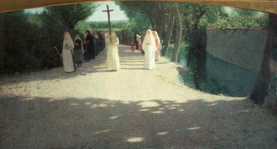 The Procession by Giuseppe Pellizza da Volpedo
